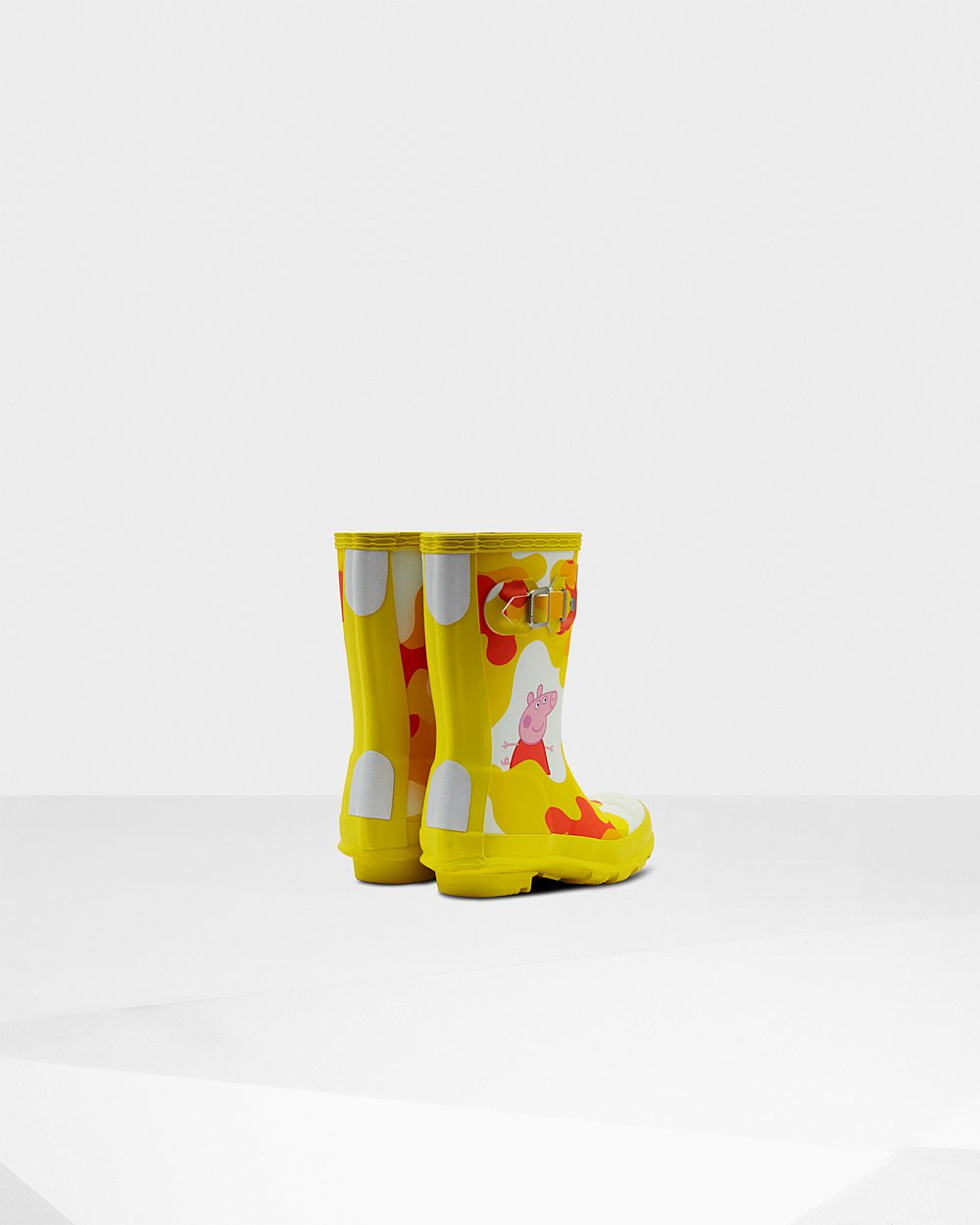 Galochas Hunter Criança Amarelas - Original Little Peppa Pig - 85MREKSGI